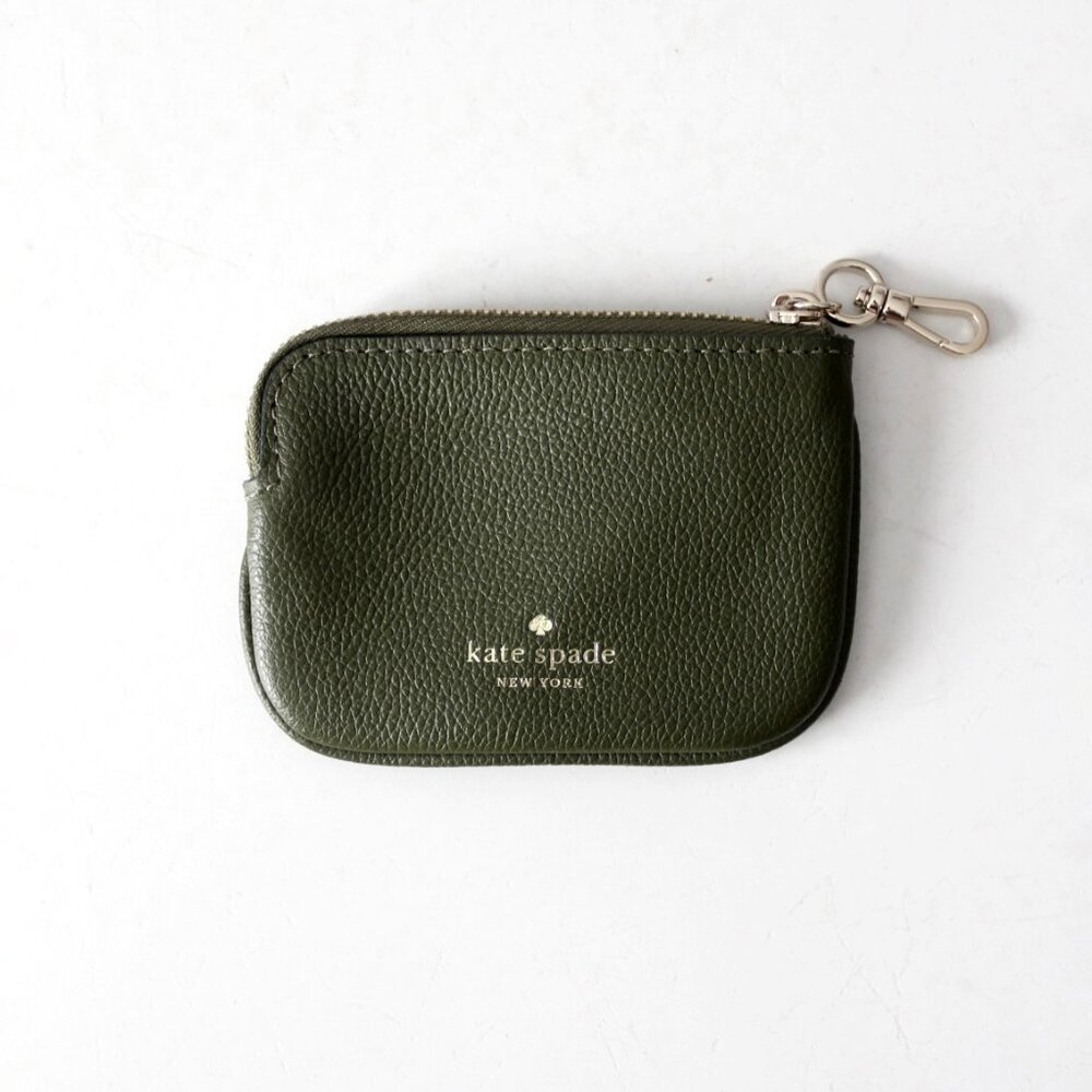 Kate Spade Pebbled Leather Coin Pouch